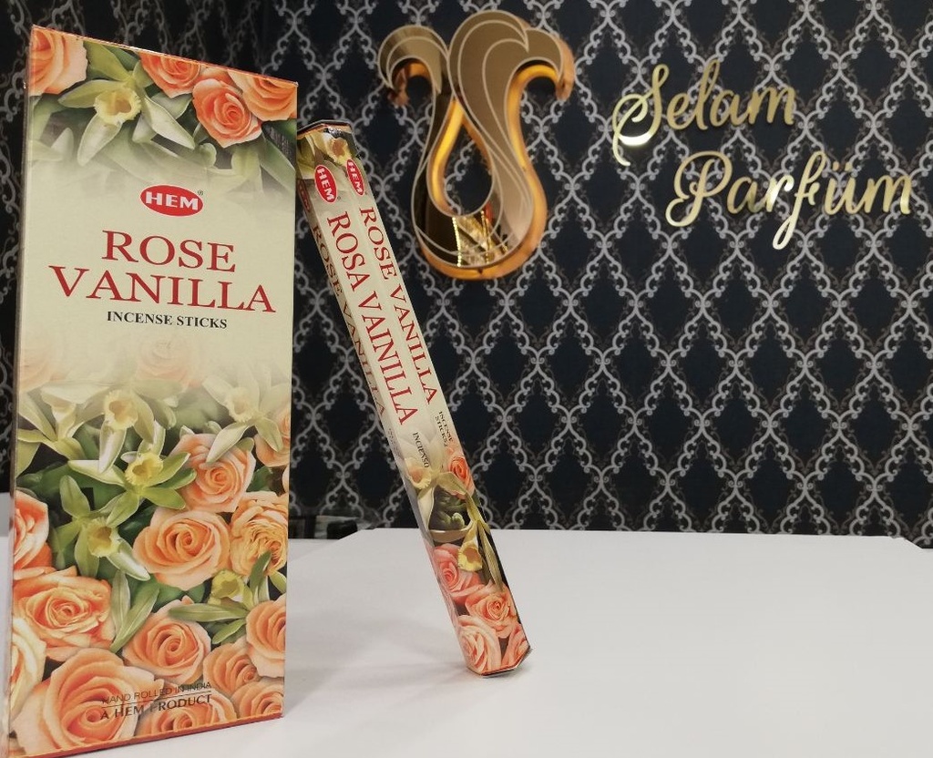 بخور عيدان Rose Vanilla - روز فانيل