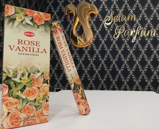 [TS079] بخور عيدان Rose Vanilla - روز فانيل